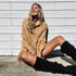 Mid-length fashionable cape shawl bat shirt - ROUTINE FASHION